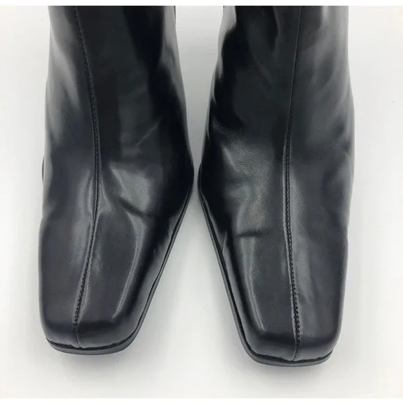 New vintage y2k JOLIE VICTORIA Black Heel Boot with Inside Zipper – Size 8 - Picture 2 of 9